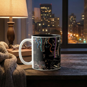Boston City Lights Två-Tonad Mugg