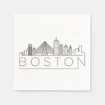 Boston City Skyline, Boston morsa skyline