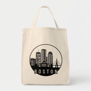 Boston City Skyline Tygkasse