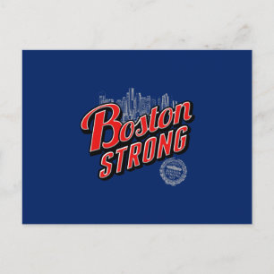 Boston City Strong Minns Vykort