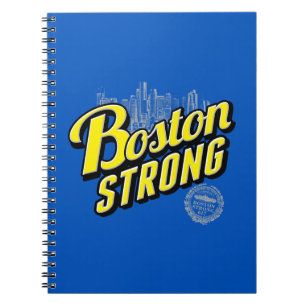 Boston City Strong RemMembers på Blue Anteckningsbok