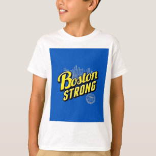 Boston City Strong RemMembers på Blue T-shirt