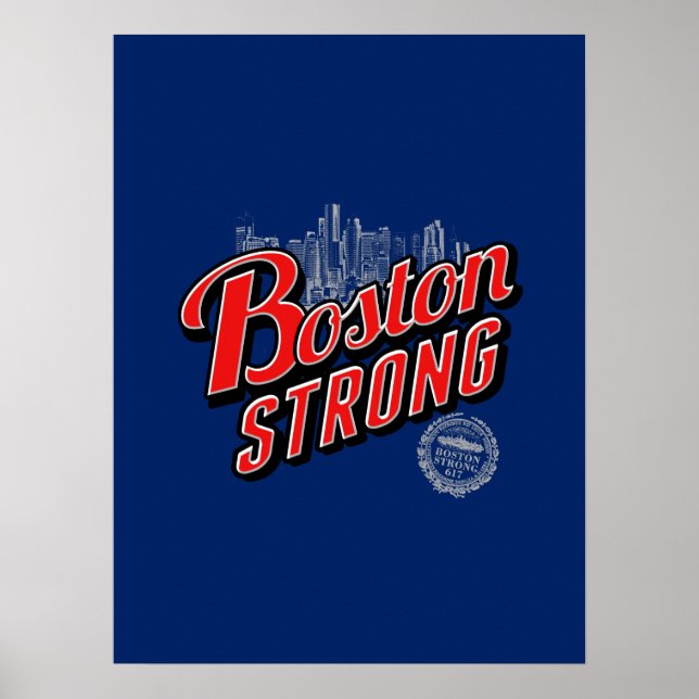 Boston City Strong RemMembers Poster (Framsidan)