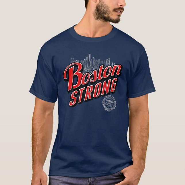 Boston City Strong RemMembers Tee (Framsida)