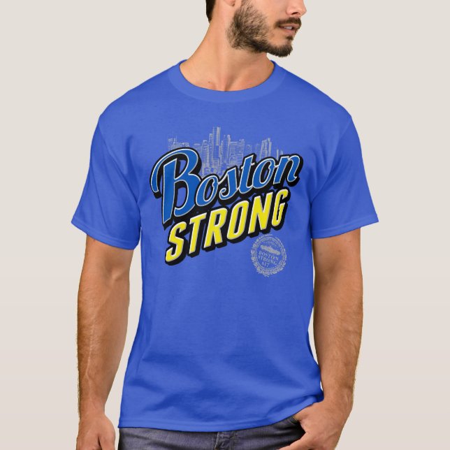 Boston City Strong RemMembers Tee Shirt (Framsida)