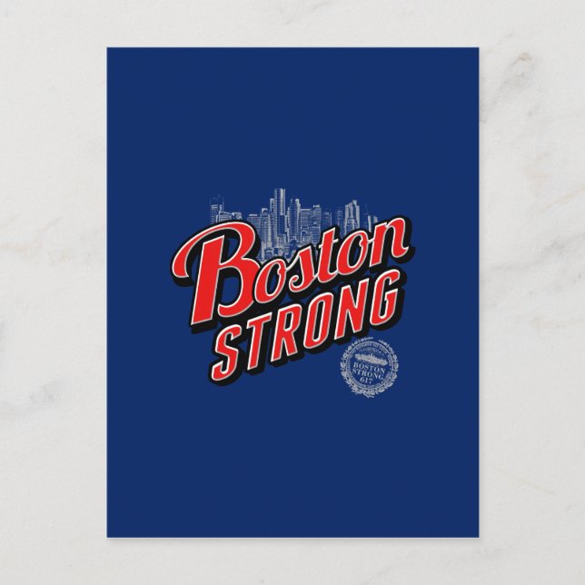 Boston City Strong RemMembers Vykort (Framsida)