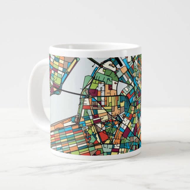 Boston City USA Jumbo Mugg (Framsida vänster)