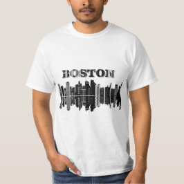 Boston Cityscape Tee Shirt