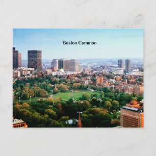 Boston Common, offentlig park Vykort