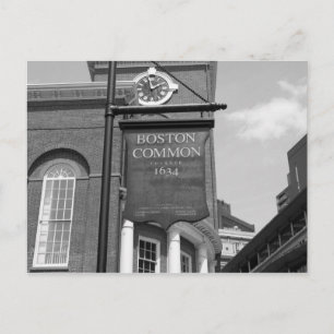 Boston Common Postcard Vykort