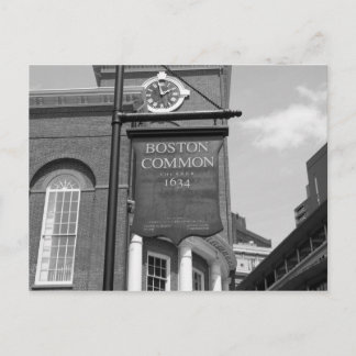 Boston Common Postcard Vykort