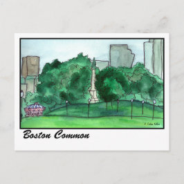 Boston Common Vykort