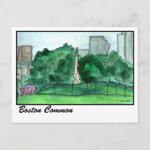Boston Common Vykort