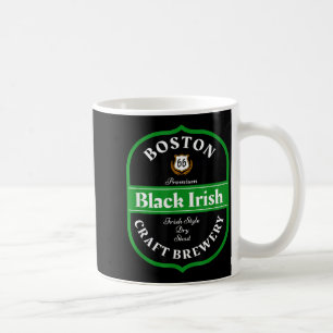 Boston Craft Brewery Boston Black Irish Stout Nyhe Kaffemugg
