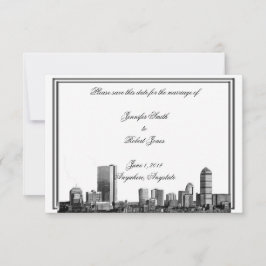 Boston Destination Wedding Spara datum Datumet