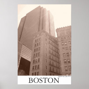 Boston - "Enlightened City" Poster