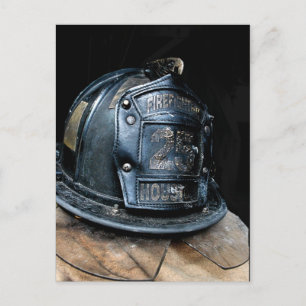 Boston Fire Fighter-vykort Vykort