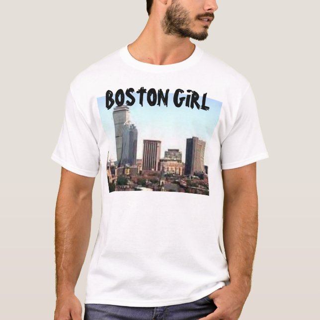 BOSTON FLICKA T-SHIRT (Framsida)