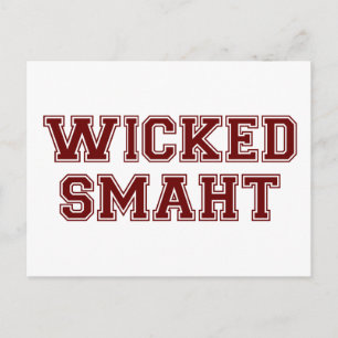 Boston för Wicked Smart (Smaht) College Vykort