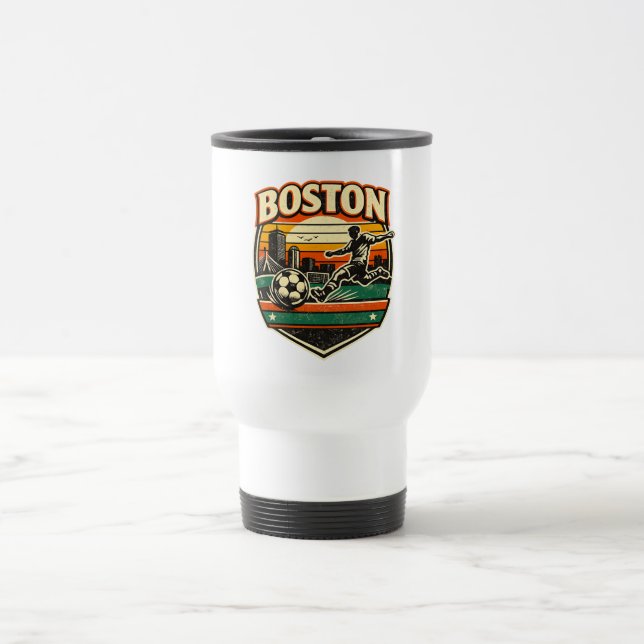Boston Fotbollslag Resemugg Fotboll Fan Tumbler (Center)
