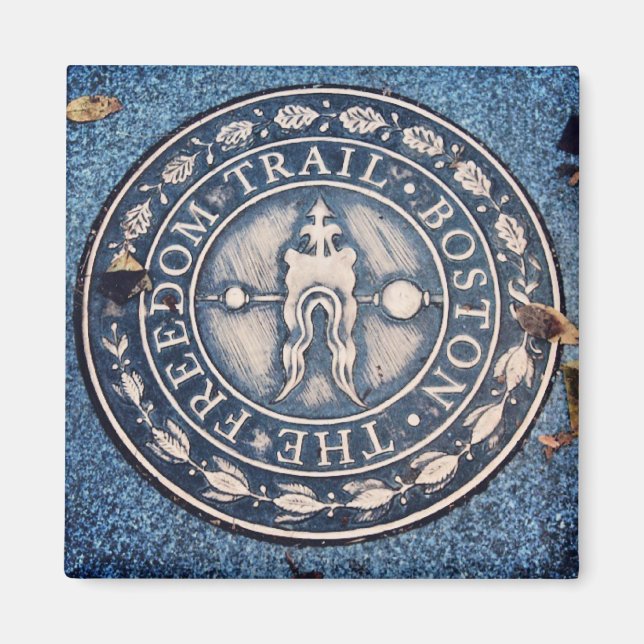 Boston Freedom Trail Magnet (Framsidan)