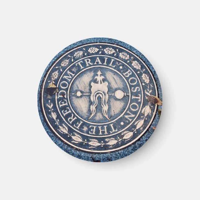 Boston Freedom Trail Magnet (Framsidan)