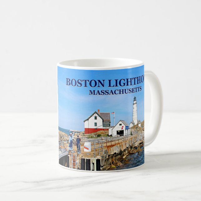 Boston fyr, Massachusetts mugg (Framsida höger)