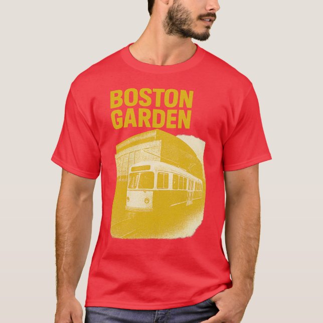 Boston Garden Old school T Shirt (Framsida)