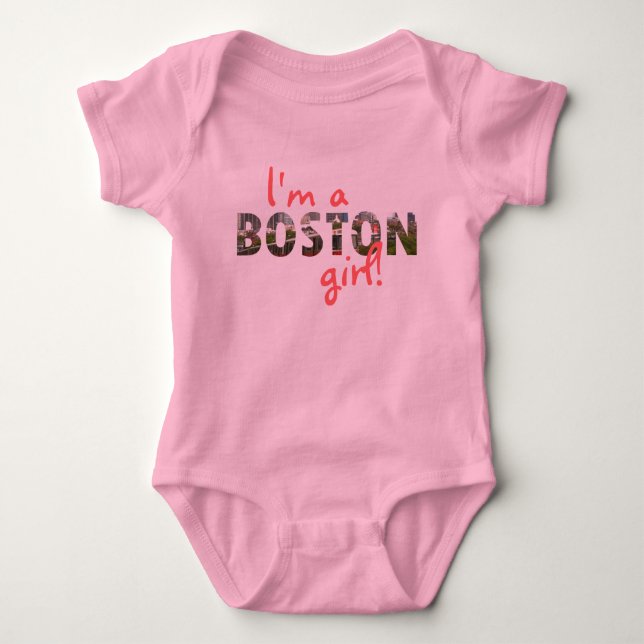 Boston Girl! Tee Shirt (Framsida)