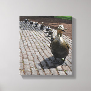 Boston gör långt för Ducklings Canvastryck