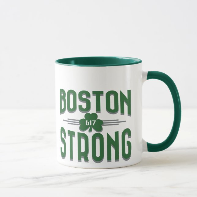 Boston grafisk dekor starka 617 mugg (Höger)