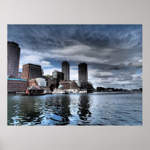 Boston hamn poster