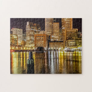 Boston hamn pussel