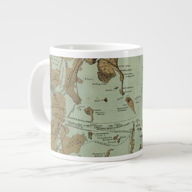 Boston Harbor Jumbo Mugg (Framsida vänster)