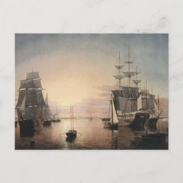 Boston Harbor-vykort Vykort