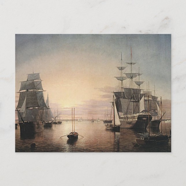 Boston Harbor-vykort Vykort (Framsida)