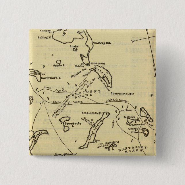 Boston Harbour 2 Knapp (Framsida)