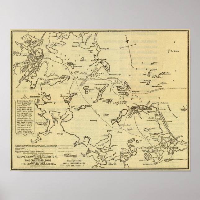 Boston Harbour 2 Poster (Framsidan)