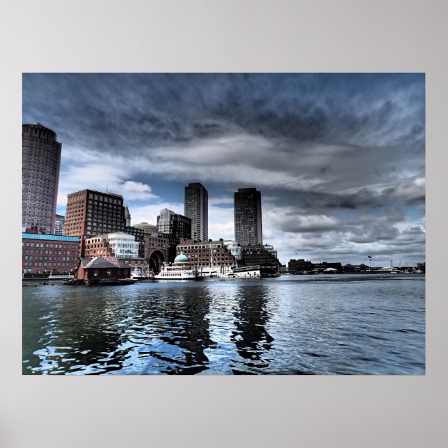 Boston Harbour Poster (Framsidan)