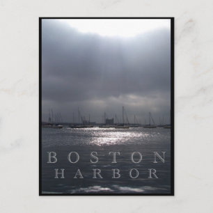 Boston Harbour Vykort