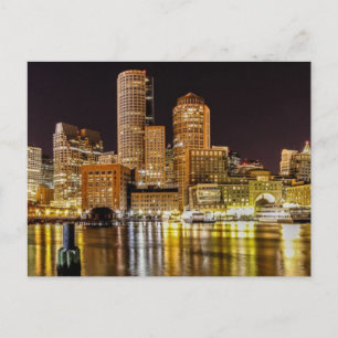 Boston Harbour Vykort