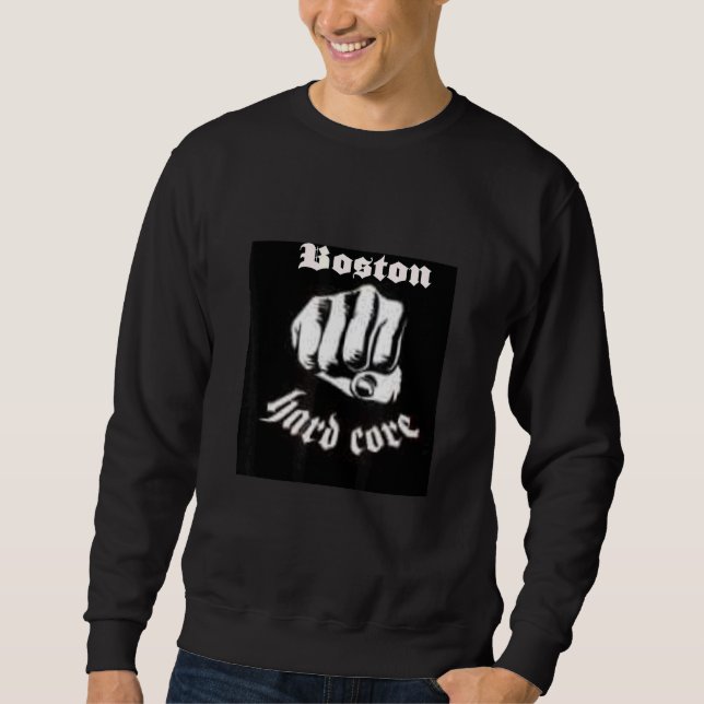 Boston hardcore lång ärmad tröja (Framsida)