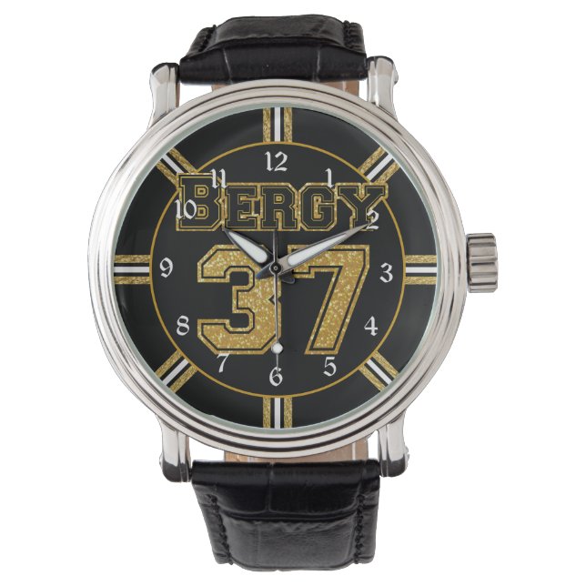 Boston Hockey Bergy 37 Armbandsur (Framsida)