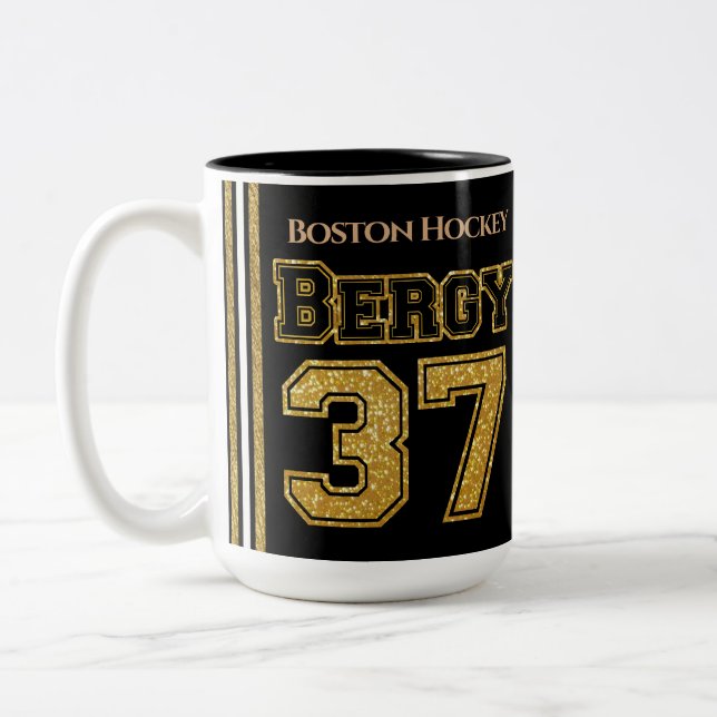 Boston Hockey Bergy 37 Två-Tonad Mugg (Vänster)