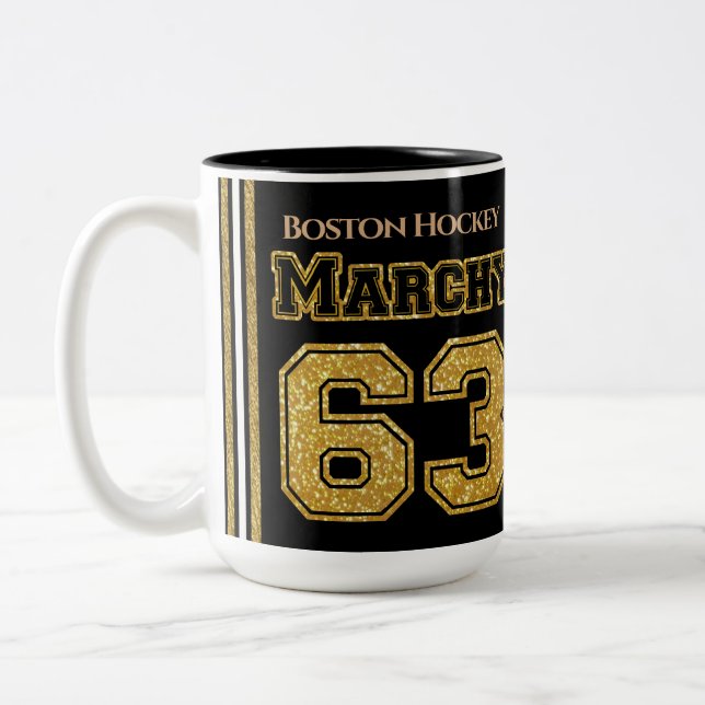 Boston Hockey Marchy 63 Två-Tonad Mugg (Vänster)