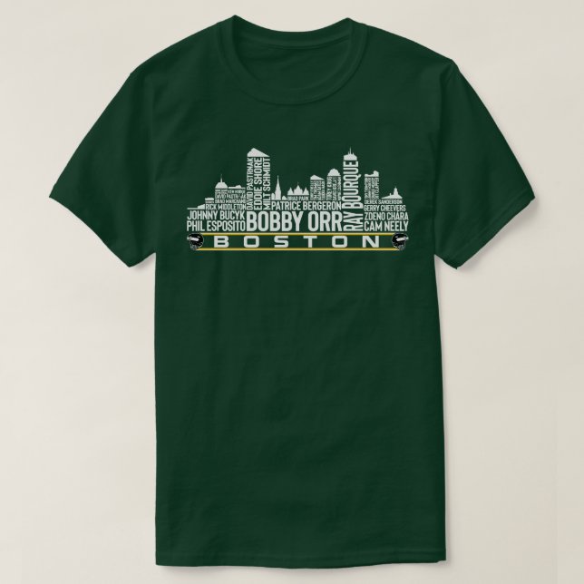 Boston Hockey Team All Time Legends Boston City Sk T Shirt (Design framsida)