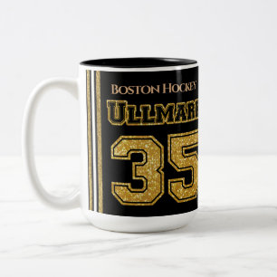 Boston Hockey Ullmark 35 Två-Tonad Mugg