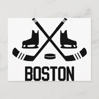Boston hockey vykort