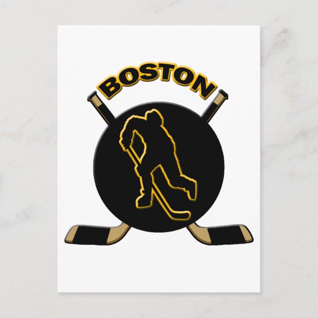 BOSTON HOCKEY VYKORT (Framsida)