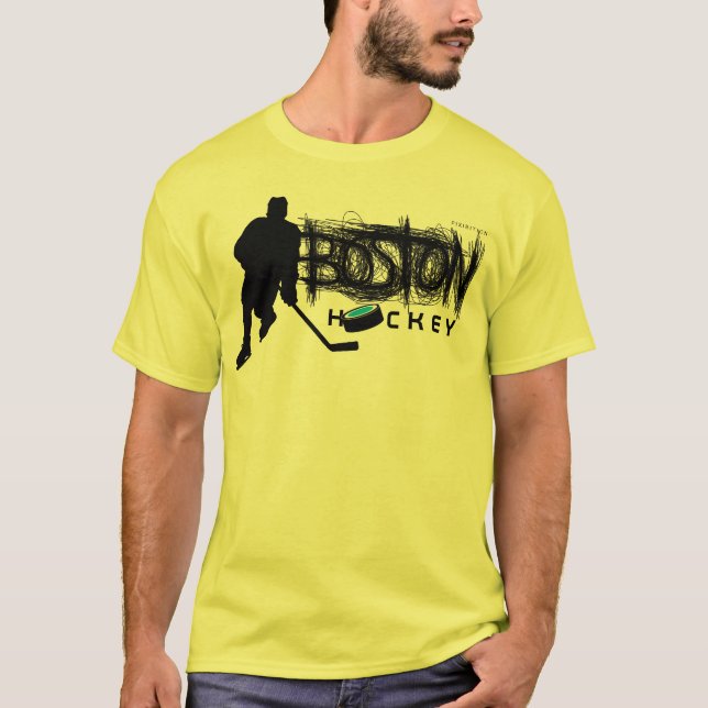 Boston hockeyT-tröja 5 T Shirt (Framsida)